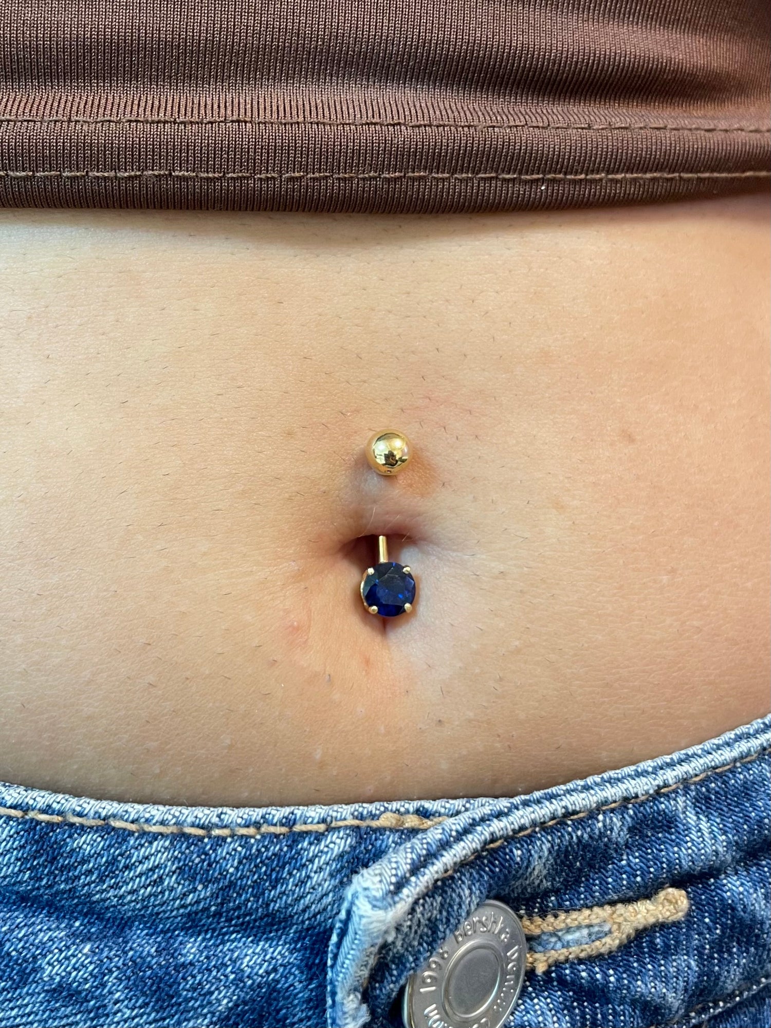 18k gold Little Navy Belly