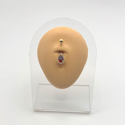 18K Gold Royal Ruby Belly