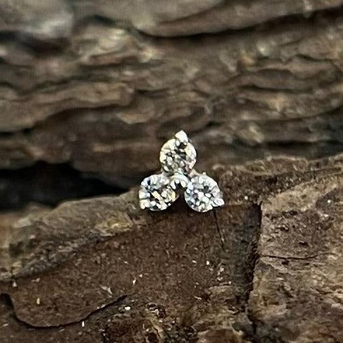 Diamond Trinity Earring