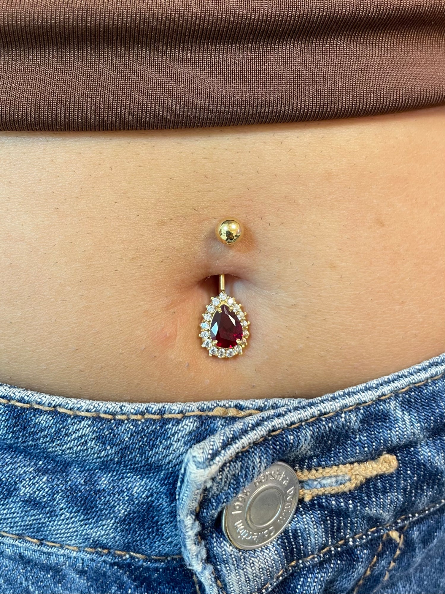 18K Gold Royal Ruby Belly