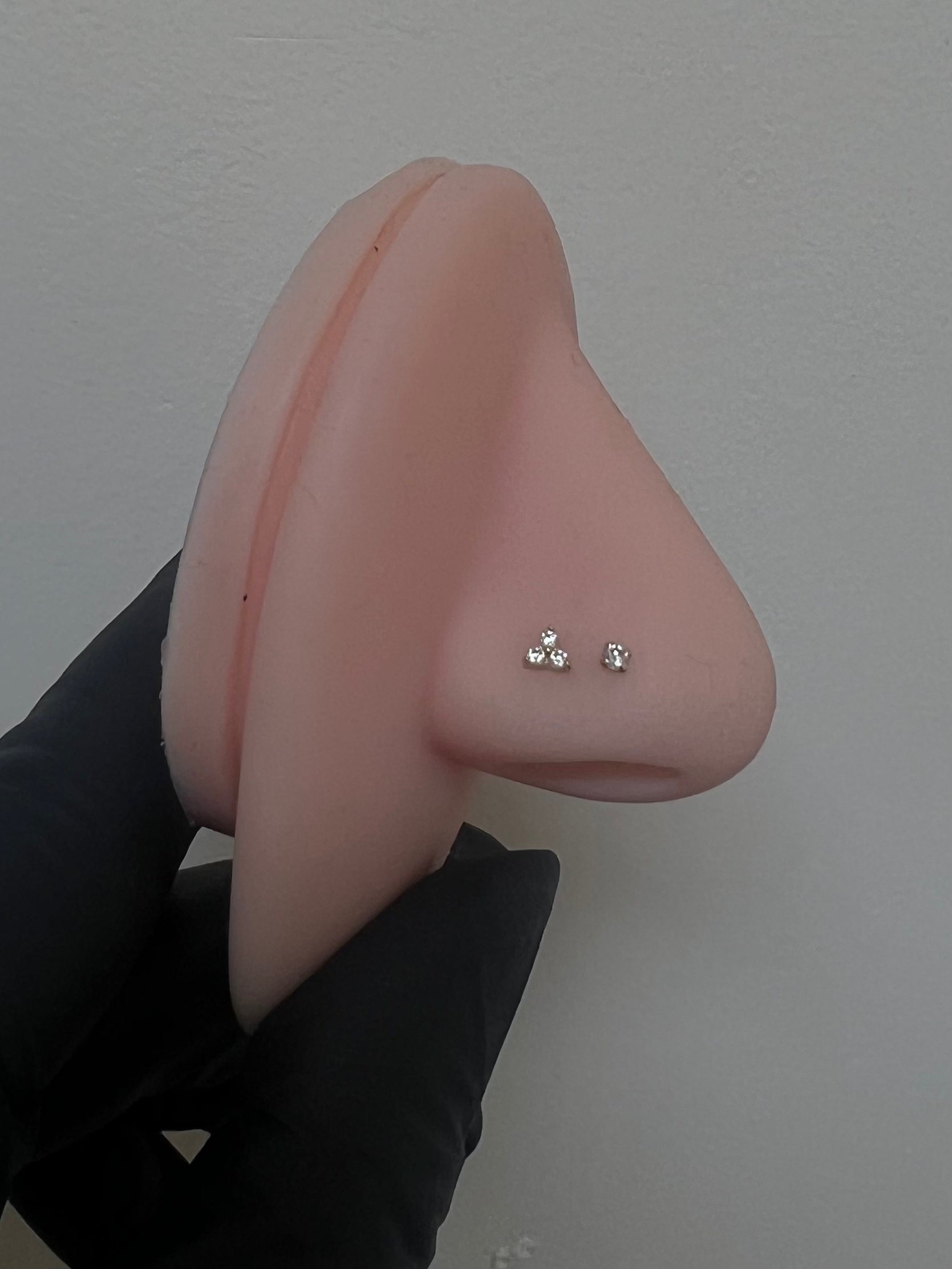 Diamond Gold Nose Stud