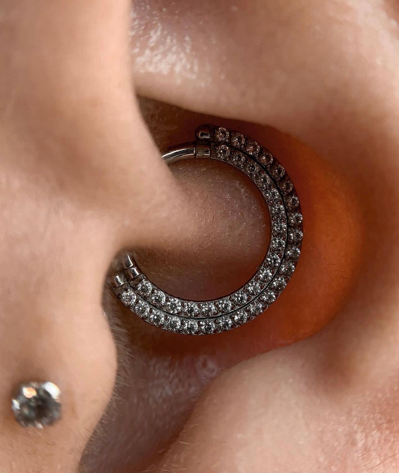 Titanium Daith-Septum Clicker 43