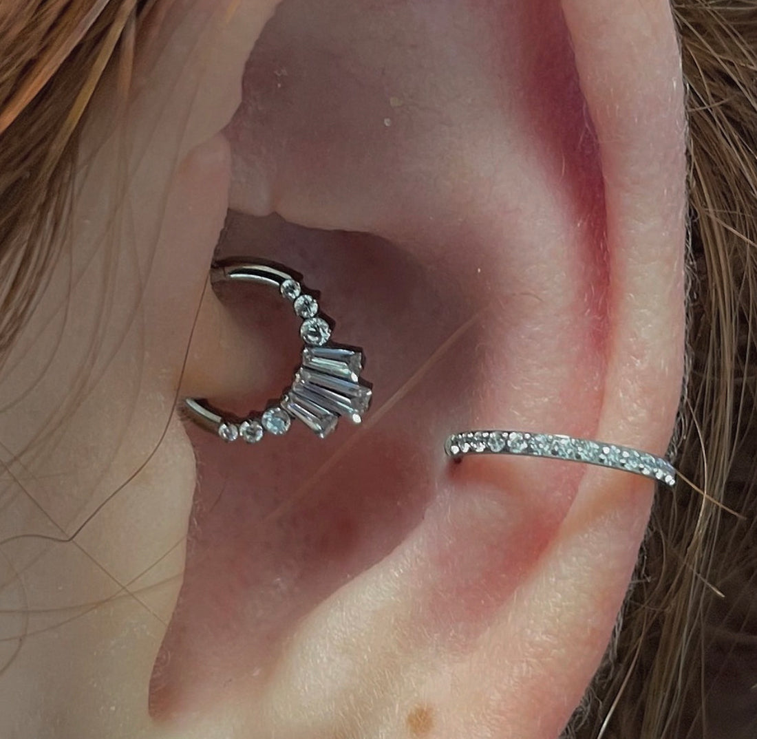 Titanium Daith-Septum Clicker 21