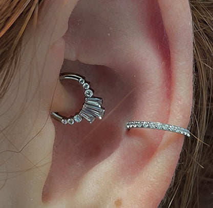 Titanium Daith-Septum Clicker 21