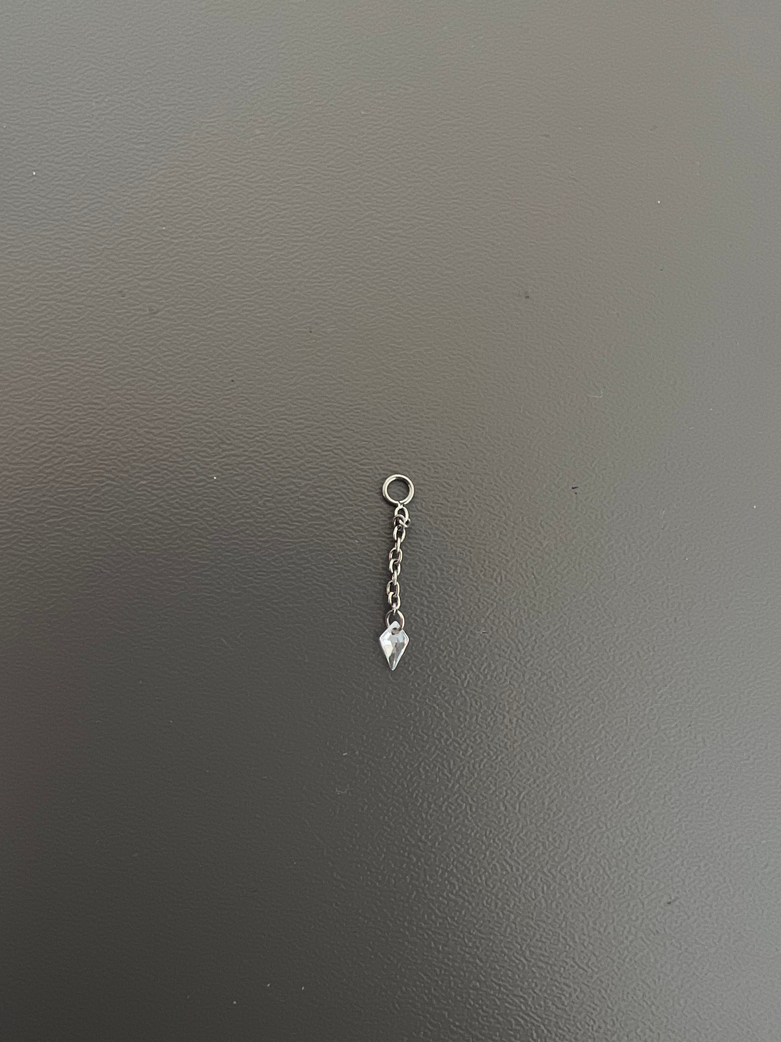 Titanium Earring Charm Extension 1