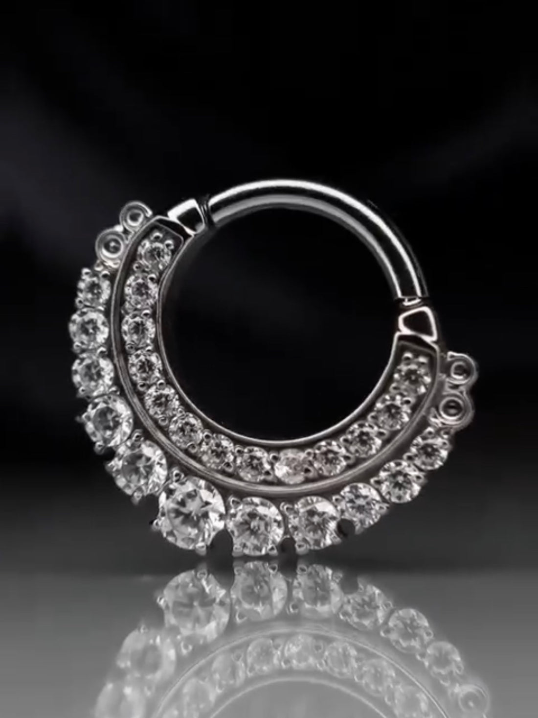 Titanium Daith-Septum Clicker 47