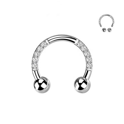 Titanium Daith-Septum Clicker 53