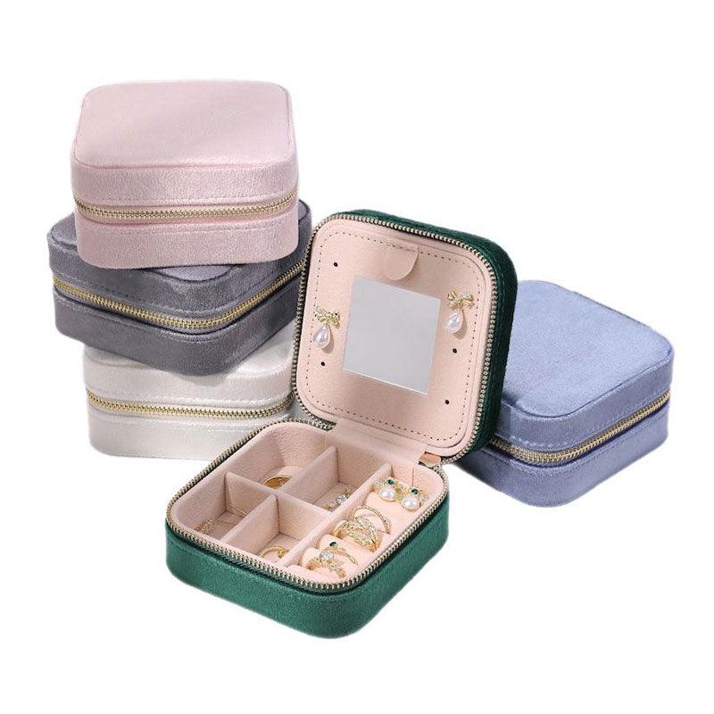 Mini Jewelry Organizer With Mirror