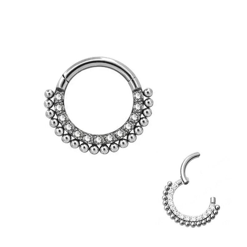 Titanium Daith-Septum Clicker 42