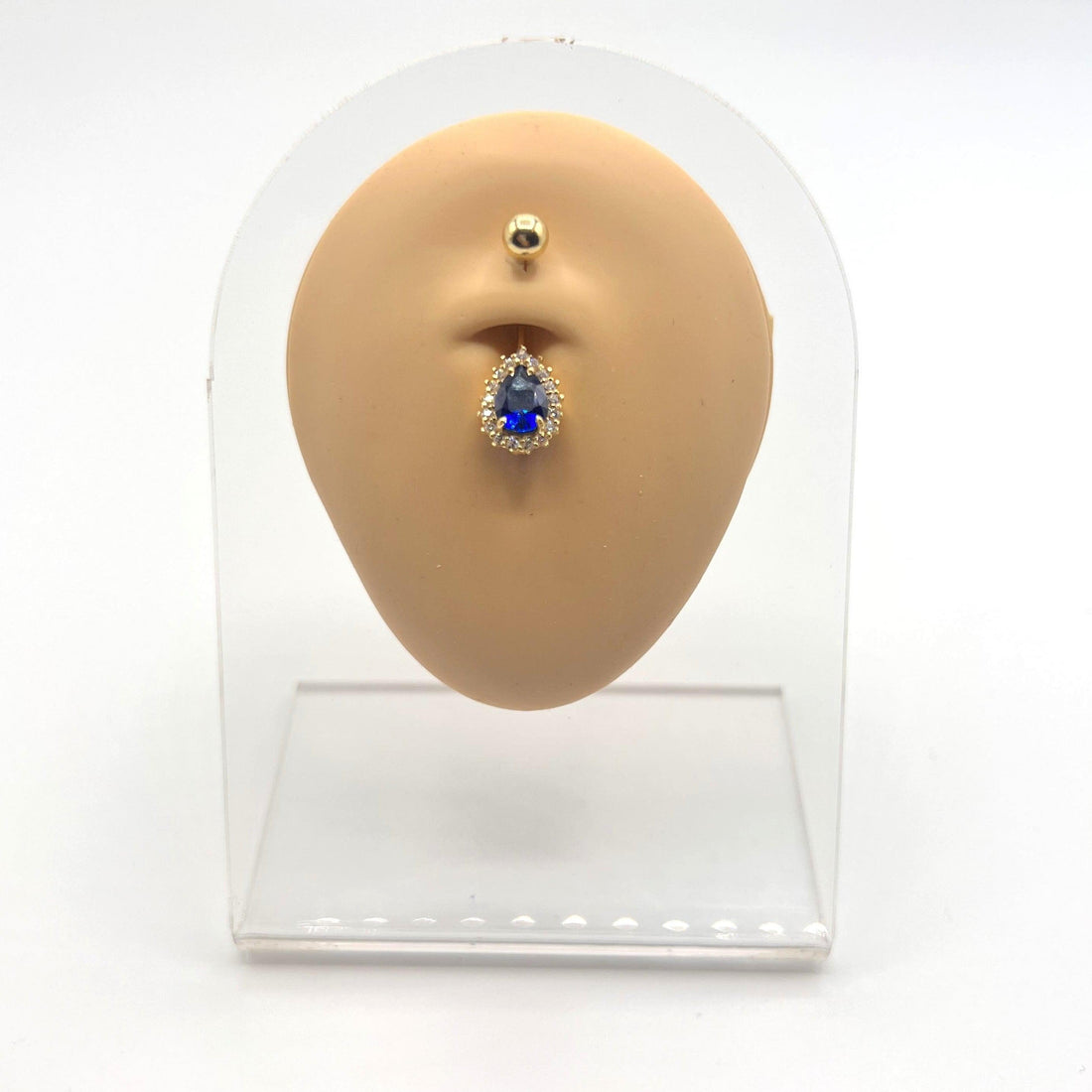 18K Gold Royal Sapphire Belly