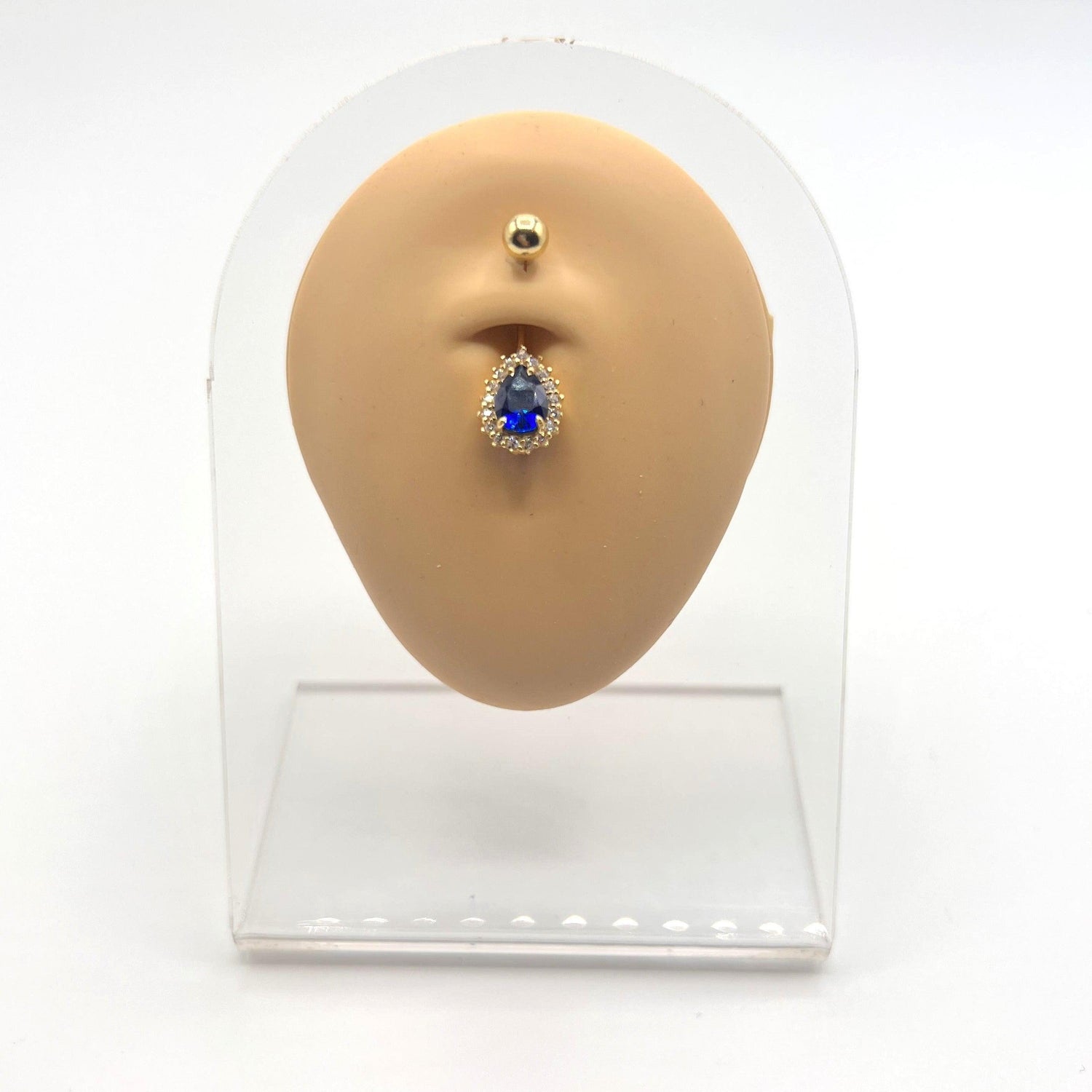 18K Gold Royal Sapphire Belly